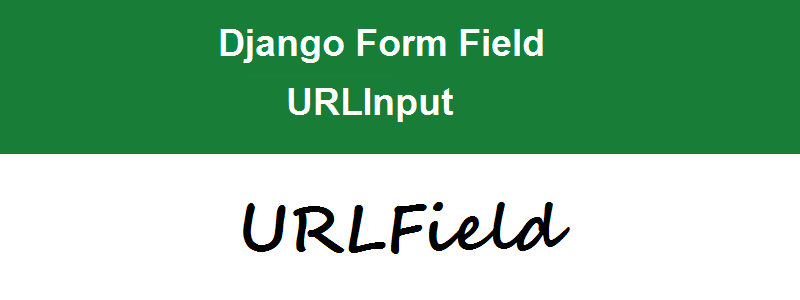 URLInput Django form fields