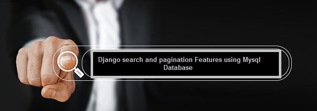 Django search and pagination